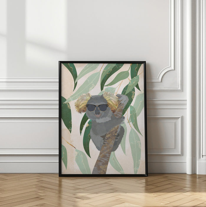 Cool Koala Framed Art Modern Wall Decor