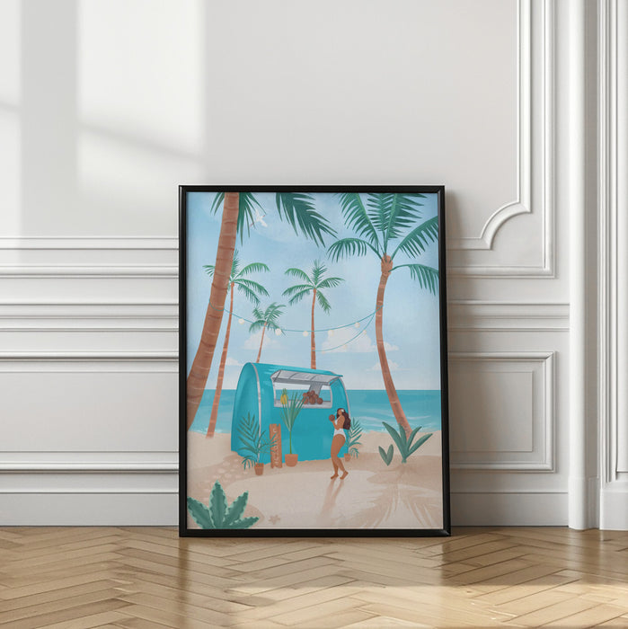 Summer Framed Art Wall Decor