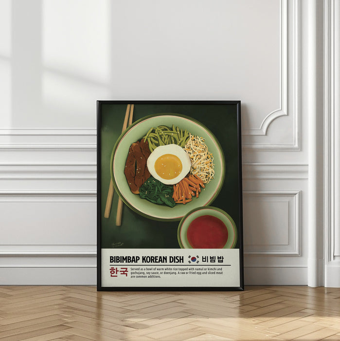 Bibimbap Framed Art Wall Decor