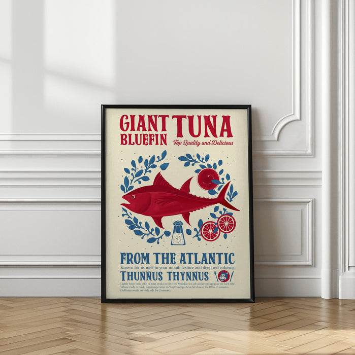 Tuna kitchen print Framed Art Wall Decor