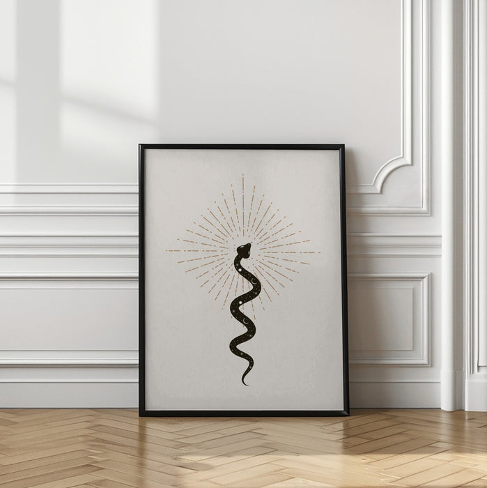 Spirit Serpent Framed Art Wall Decor