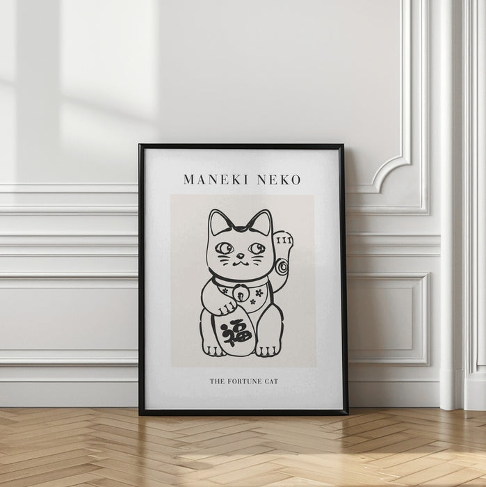 Manekineko No2 Framed Art Wall Decor