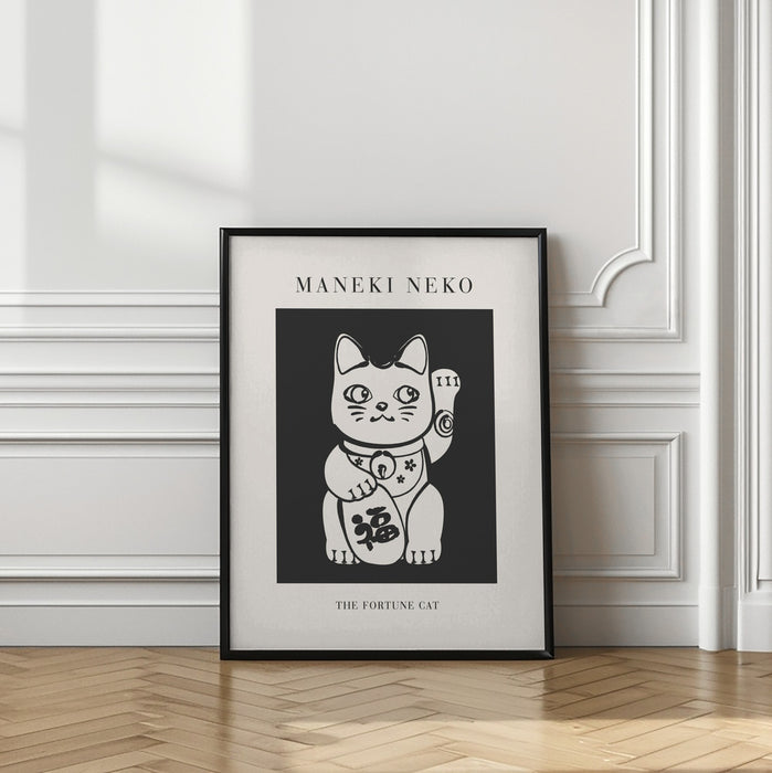 Manekineko Framed Art Wall Decor