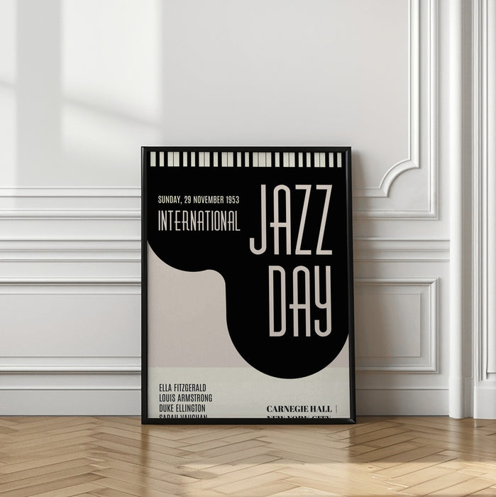 Jazzy Days Framed Art Modern Wall Decor