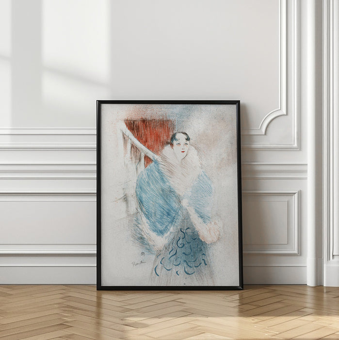 Elsa, Dite La Viennoise (1897) Framed Art Wall Decor