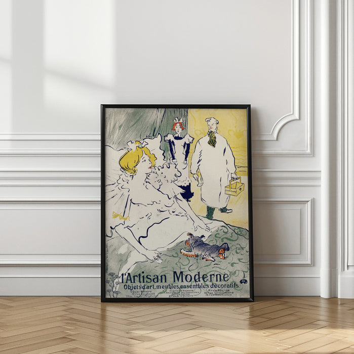 Artisan Moderne (1896) Framed Art Modern Wall Decor