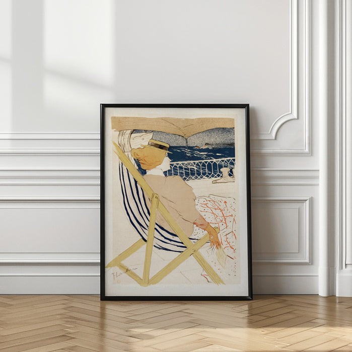 La Passagère Du 54 (1896) Framed Art Wall Decor