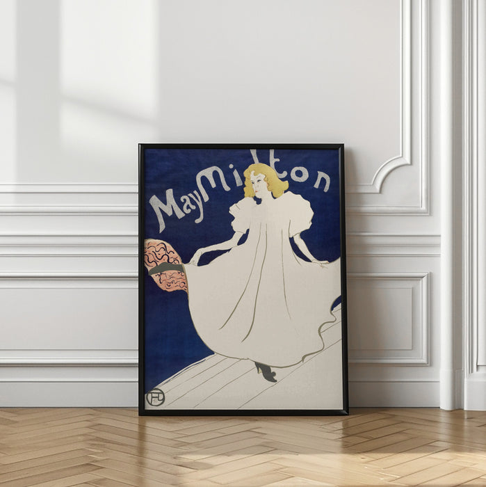 May Milton Poster(1895) Framed Art Modern Wall Decor