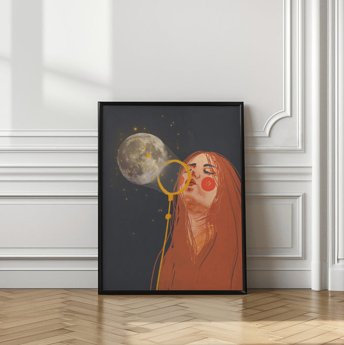 Moon child Framed Art Wall Decor