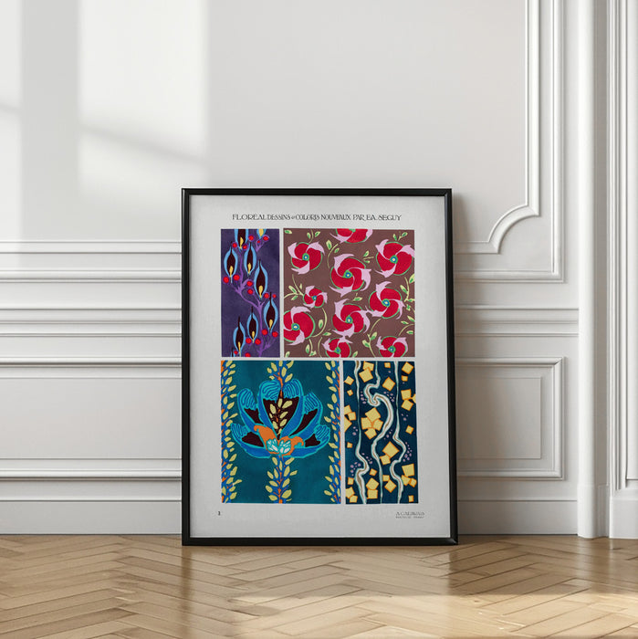 Pattern 03 Framed Art Wall Decor