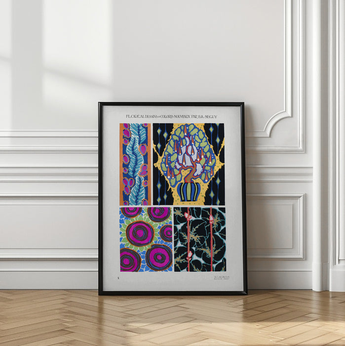 Pattern 05 Framed Art Wall Decor