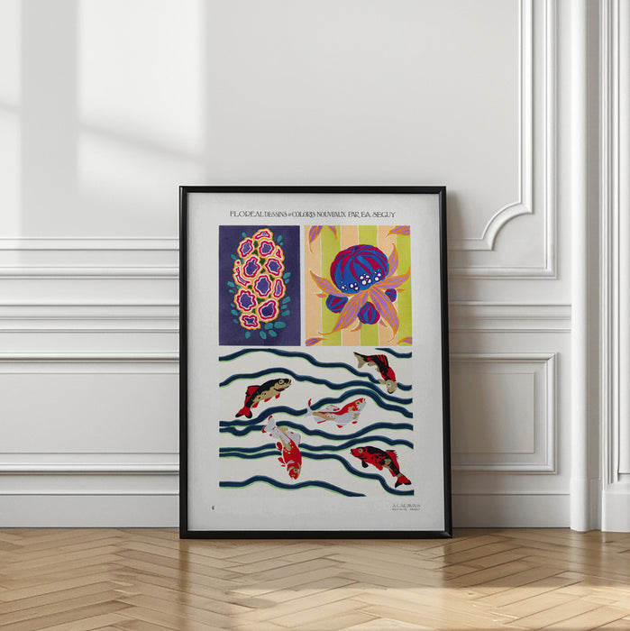 Pattern 06 Framed Art Wall Decor