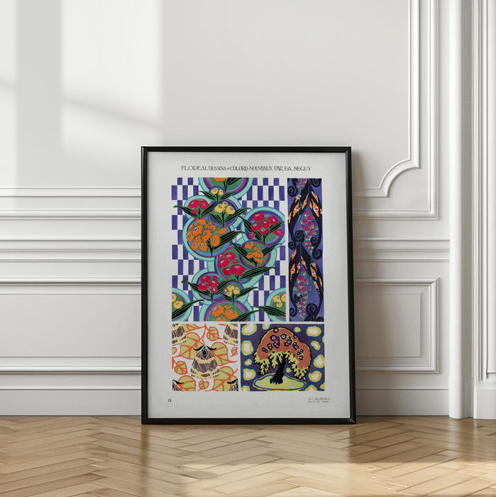 Pattern 13 Framed Art Wall Decor