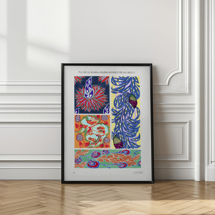 Pattern 18 Framed Art Wall Decor