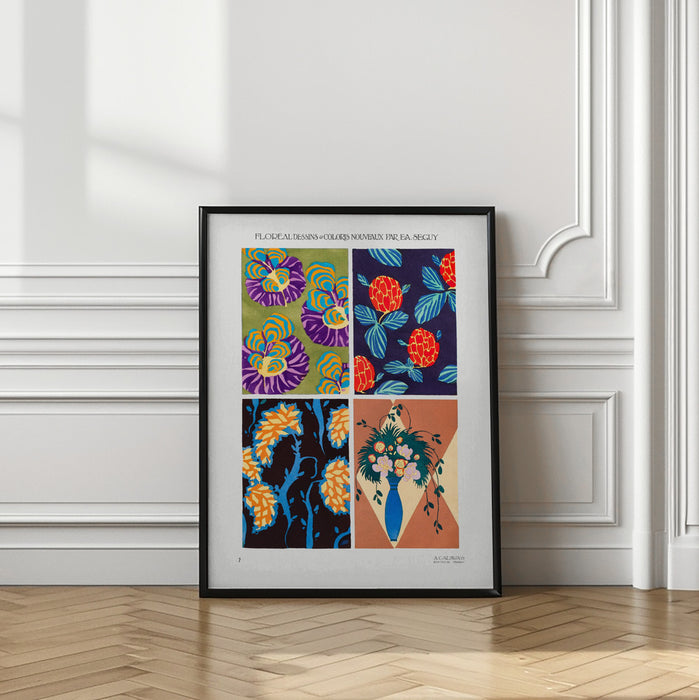 Patterns 7 Framed Art Wall Decor