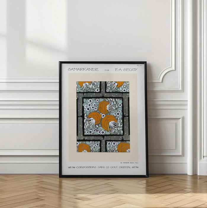 Samarkande 1 Framed Art Wall Decor