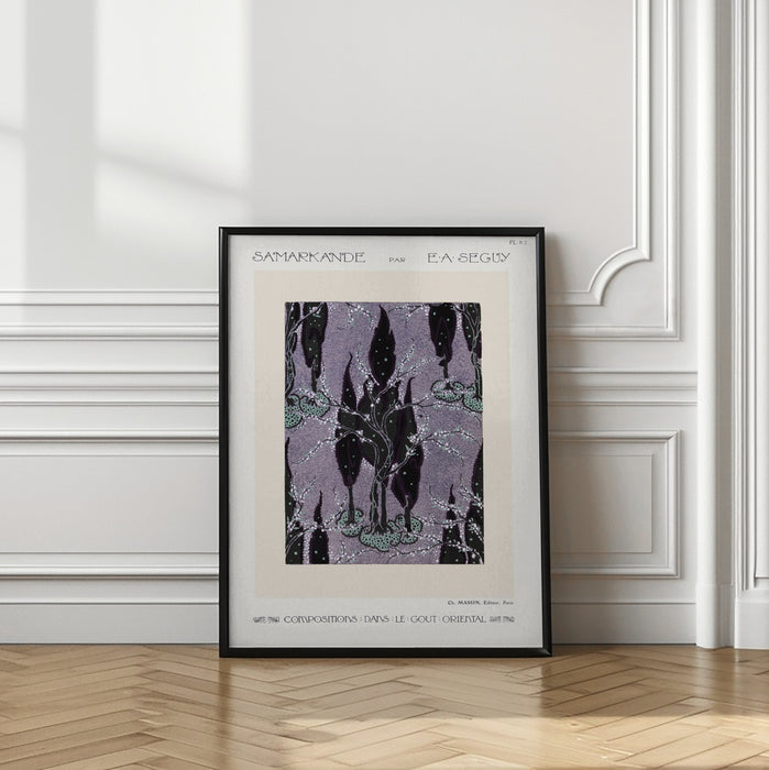 Samarkande 2 Framed Art Modern Wall Decor