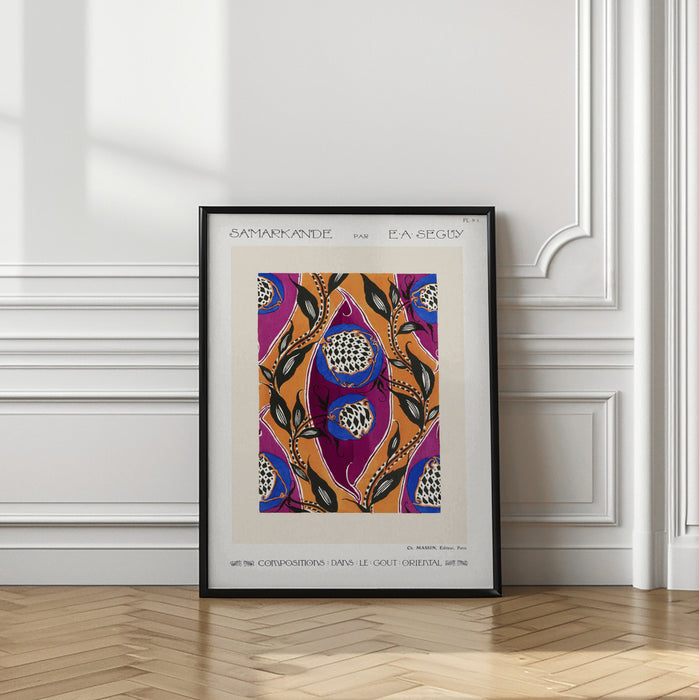 Samarkande 4 Framed Art Wall Decor