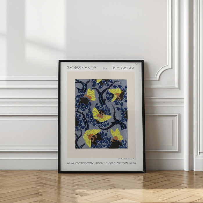 Samarkande 5 Framed Art Wall Decor