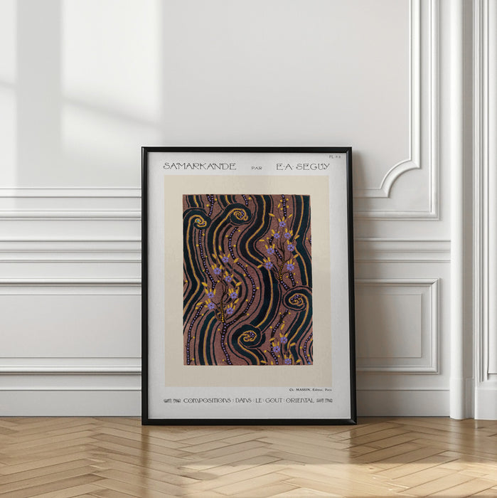 Samarkande 8 Framed Art Wall Decor