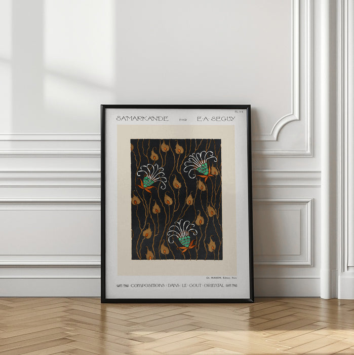 Samarkande 9 Framed Art Wall Decor