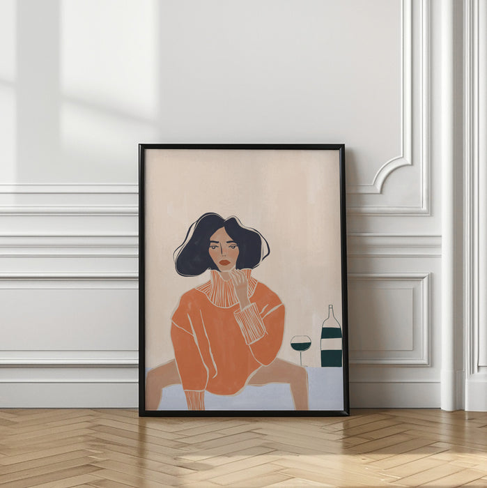 It's a Mood Framed Art Modern Wall Decor