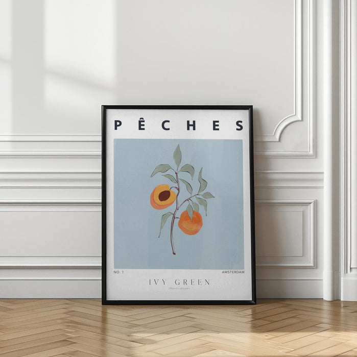 Peaches Framed Art Modern Wall Decor