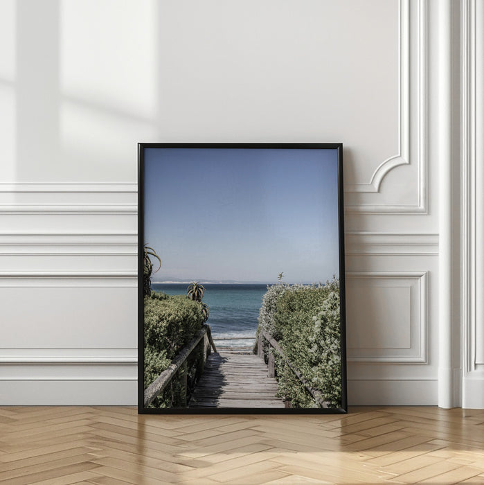 Bay Walk Framed Art Modern Wall Decor