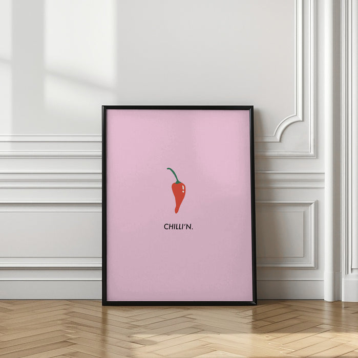 Chilli'n Framed Art Modern Wall Decor