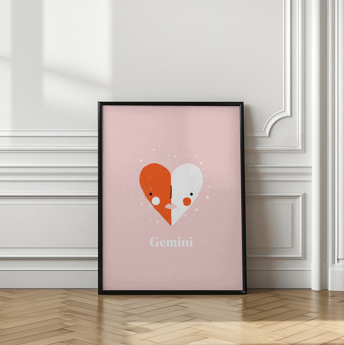 Gemini Framed Art Wall Decor