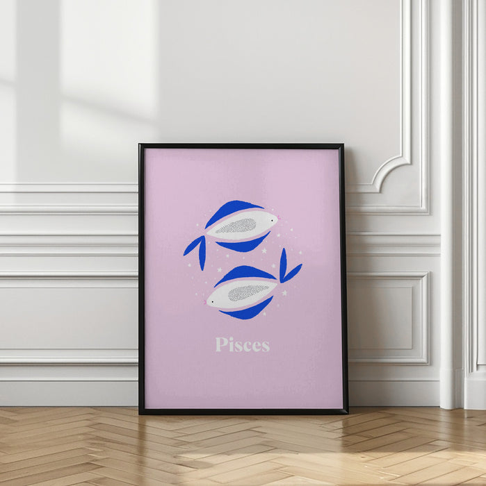 Pisces Framed Art Wall Decor