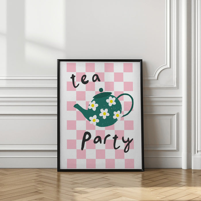 Tea Party Framed Art Wall Decor