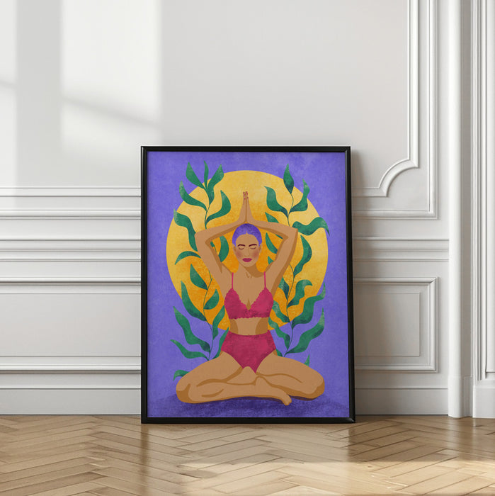 Meditation Framed Art Wall Decor