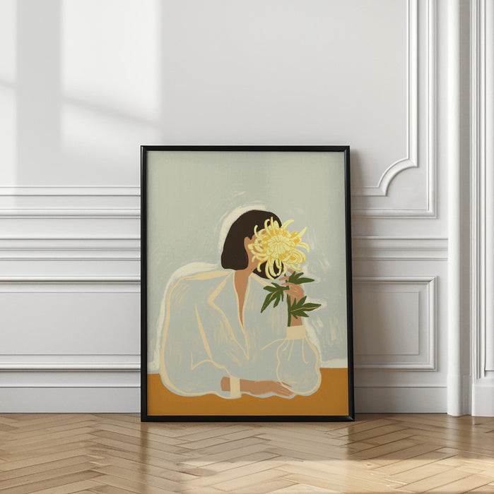 Thecrysanthemum Framed Art Wall Decor