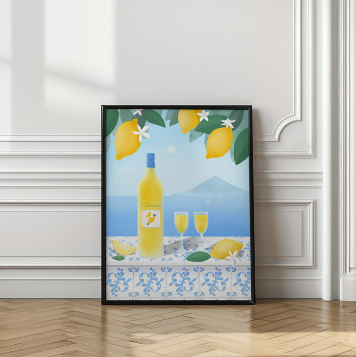 Limoncello Framed Art Modern Wall Decor