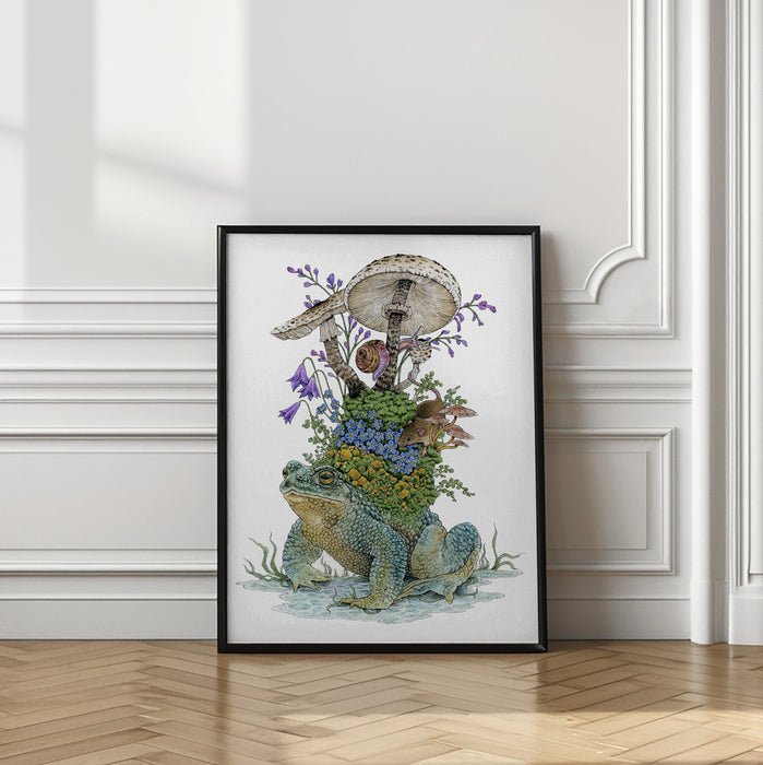 Away With the Fairies Framed Art Modern Wall Decor