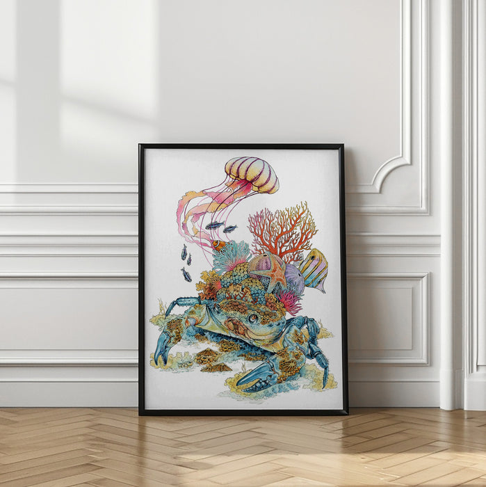 Moving With the Tide Framed Art Wall Decor