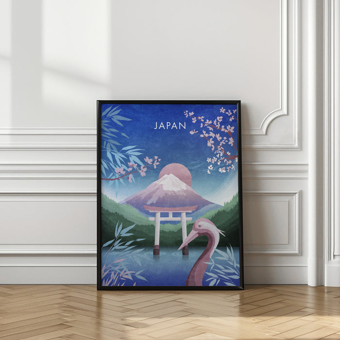 Japan Framed Art Modern Wall Decor