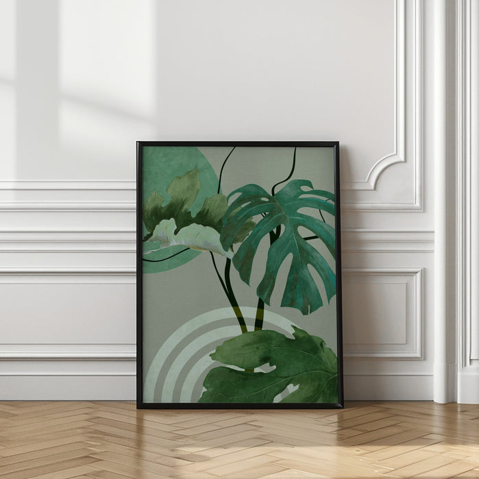 Leaves More 12 Kopie Framed Art Modern Wall Decor