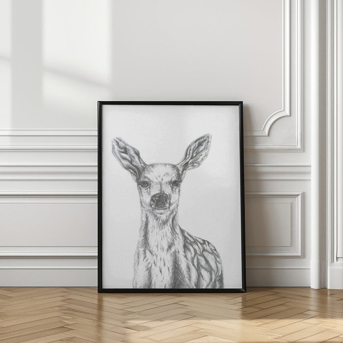 Deer Framed Art Wall Decor