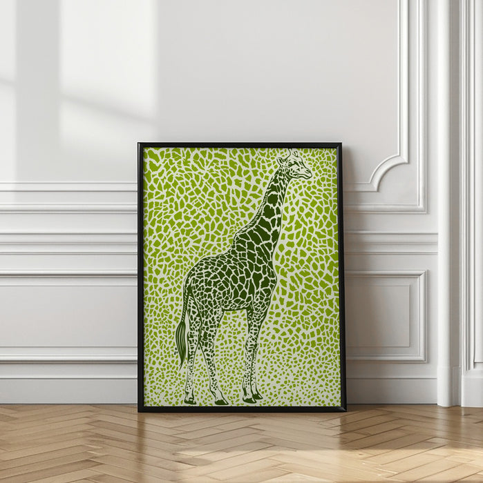 The Majestic Giraffe Framed Art Wall Decor