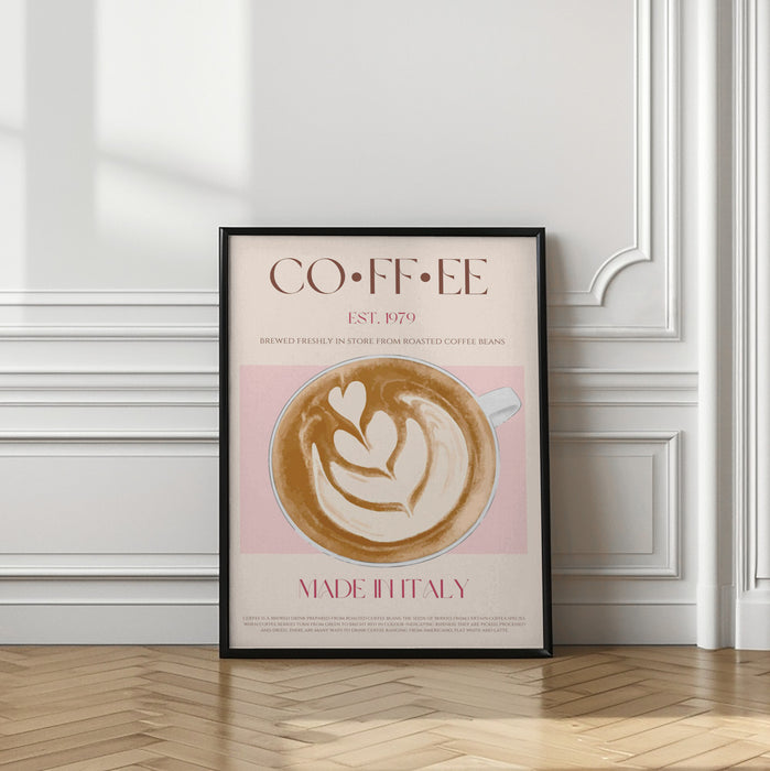 Coffee Framed Art Wall Decor