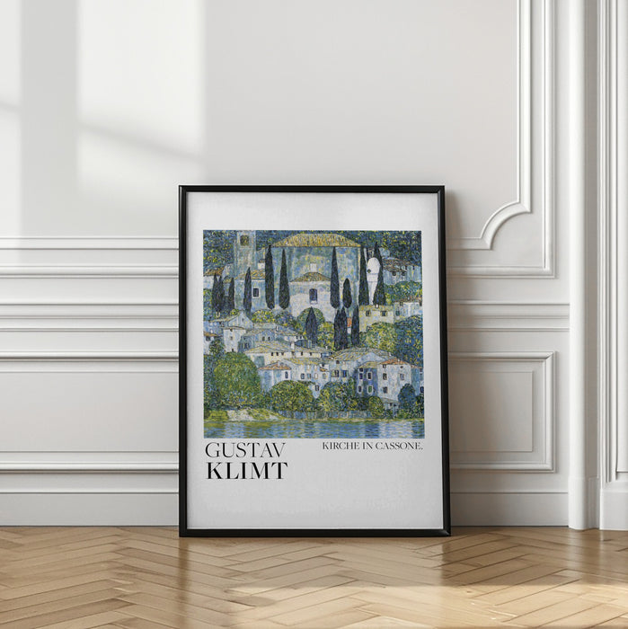 Kirche In Cassone (1913) Poster Framed Art Wall Decor