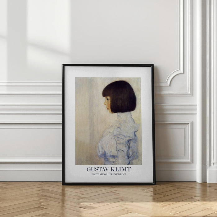 Portrait of Helene Klimt (1898) Poster Framed Art Wall Decor