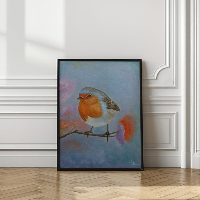 Robin Framed Art Wall Decor