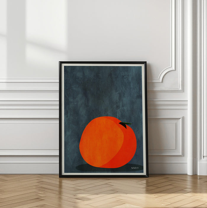 Calmly Sleeping Apple Framed Art Wall Decor