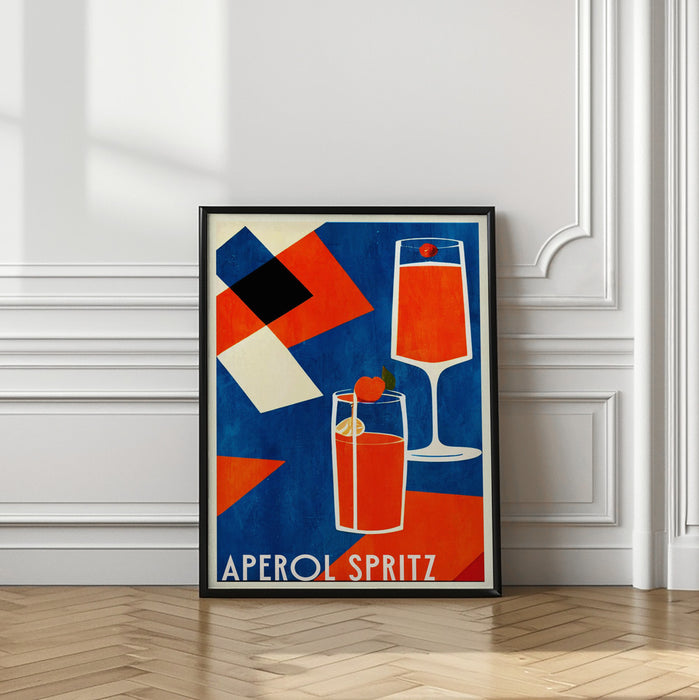 Aperol Spritz Framed Art Wall Decor