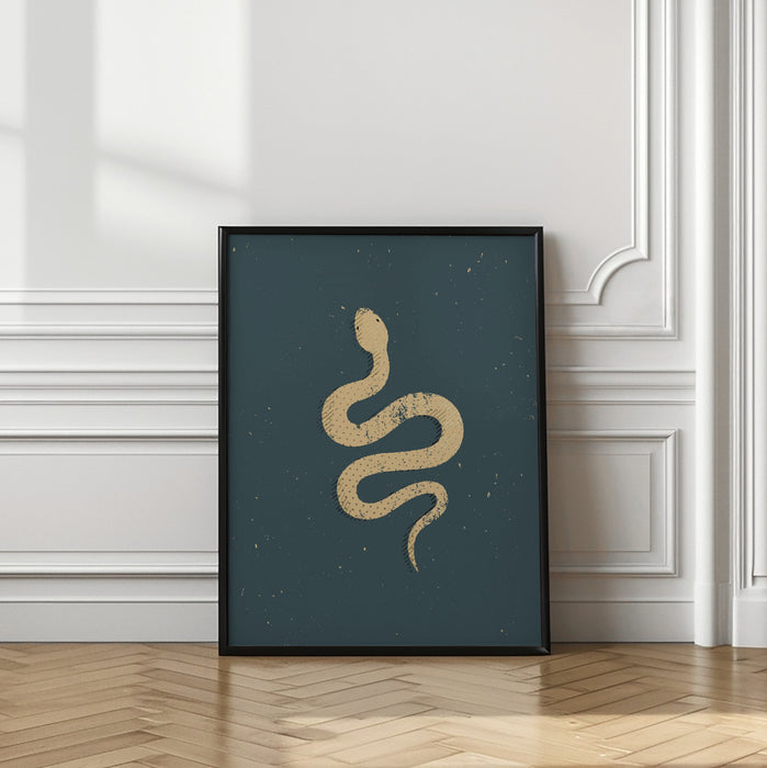 Snake Framed Art Wall Decor