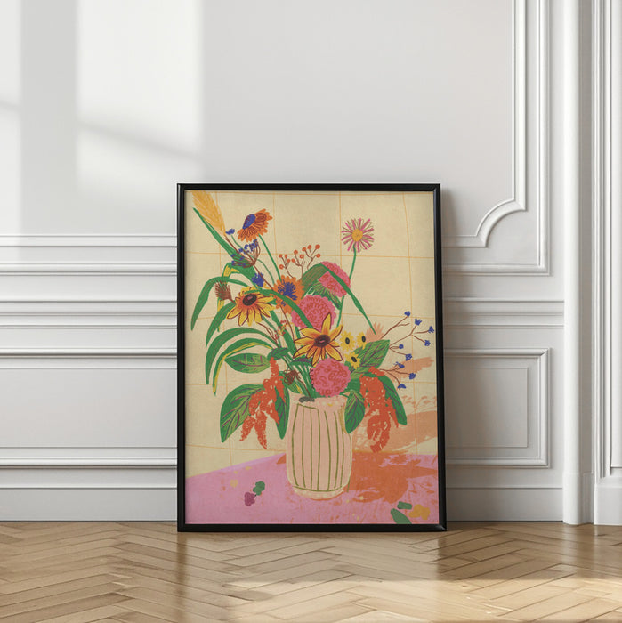 Bouquet of flowers Framed Art Wall Decor