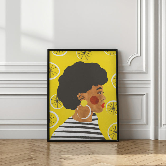 Lemonade Framed Art Wall Decor